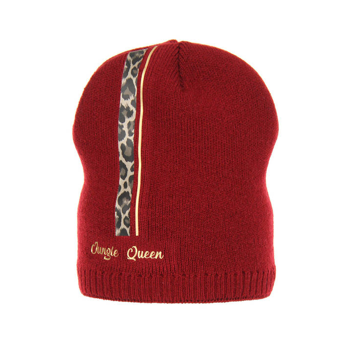 Girl's winter hat red Maja