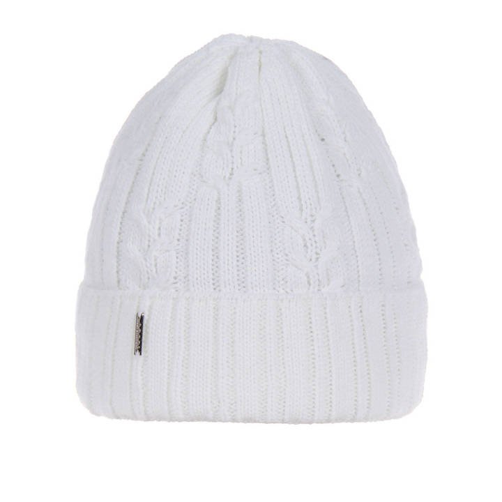Girl's winter hat white Rozeta
