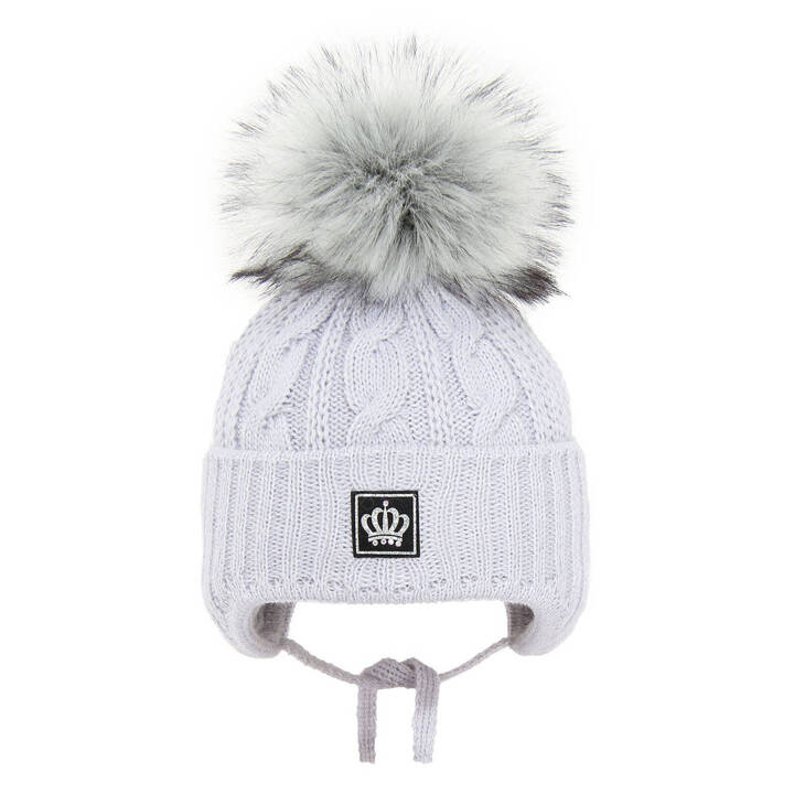 Girl's winter tied hat Tigra