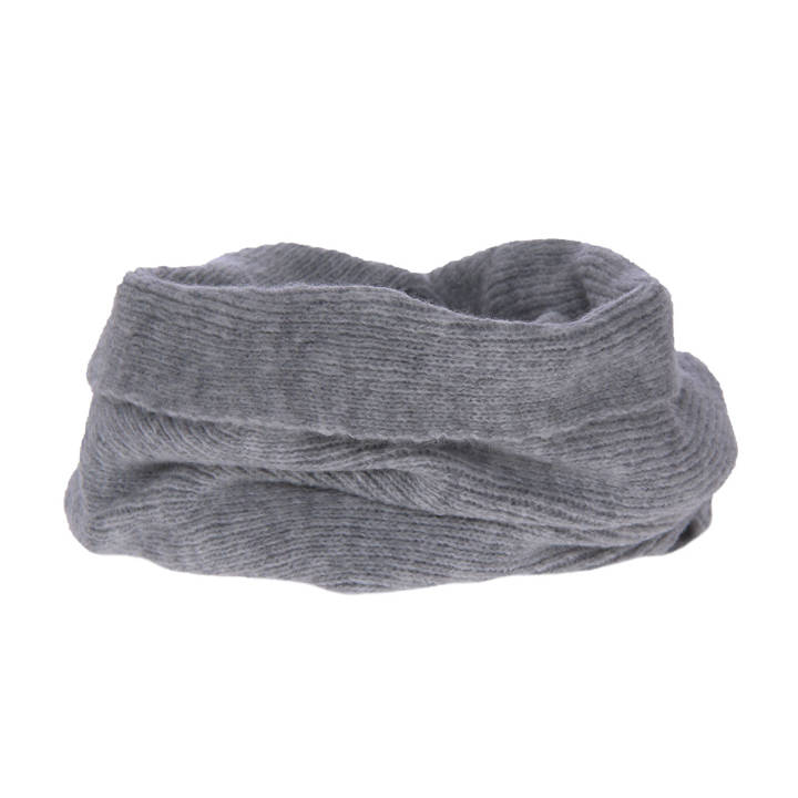 Girl's winter tube scarf grey Izera