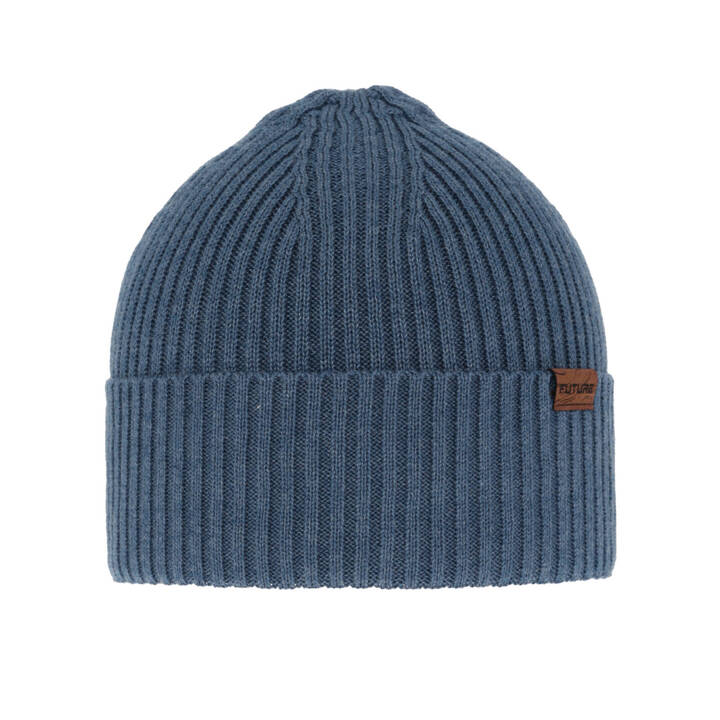 Men's spring and winter hat blue Moss