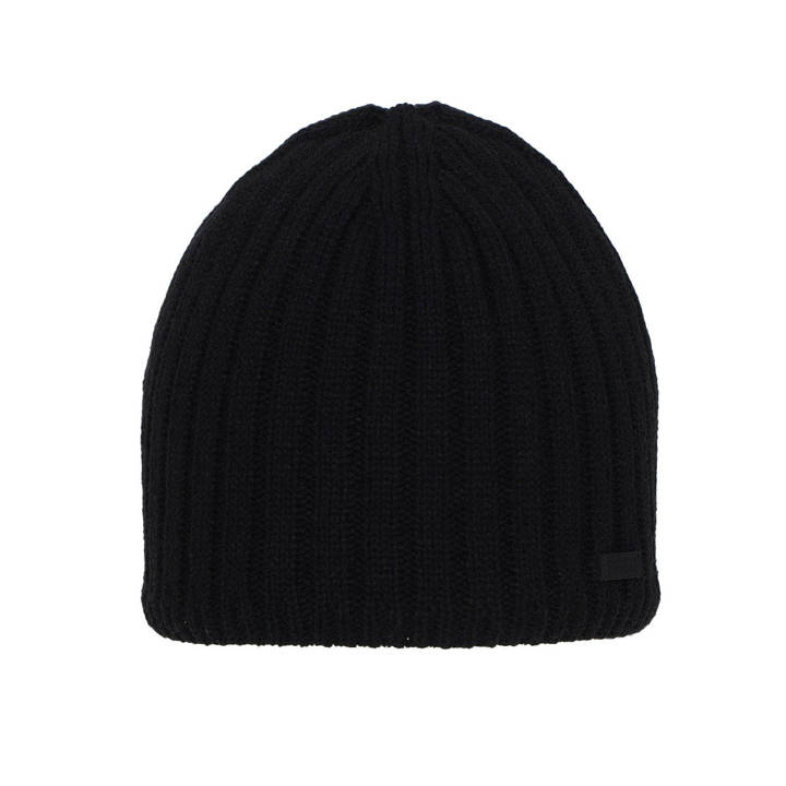 Men's winter hat black Rywal