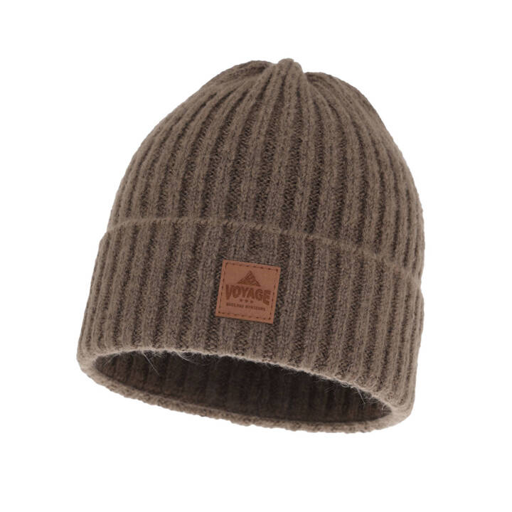 Men's winter hat brown Benet