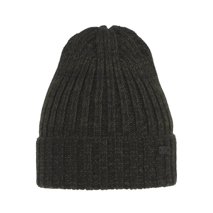 Mens winter hat khaki merino wool Timon