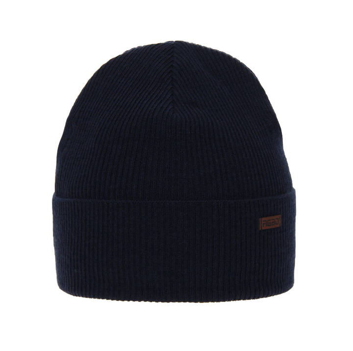 Men's winter hat navy blue Oleg