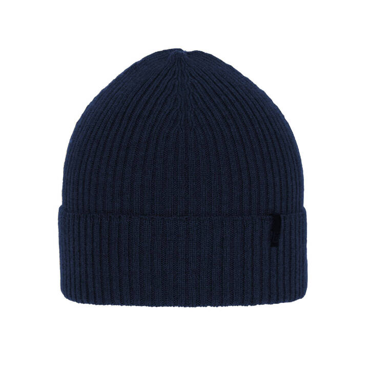 Thorin Men's Winter Hat - Navy Blue, 100% Extra Fine Merino Wool			