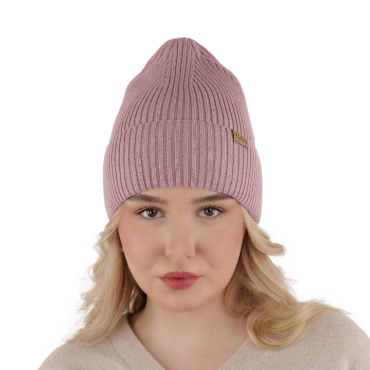 Woman's spring and winter hat pink Messina