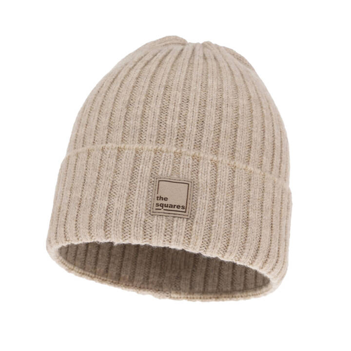 Woman's winter hat beige Benedetta