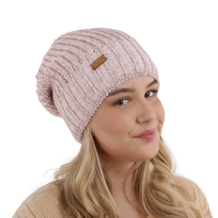 Woman's winter hat pink Capri