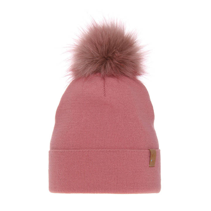 Woman's winter hat pink Kalia