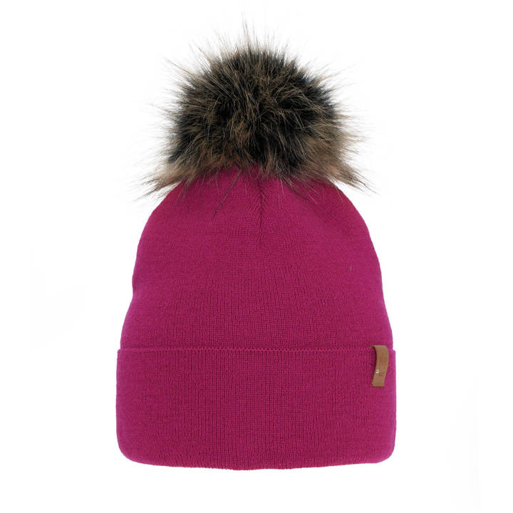 Woman's winter hat pink Kalia