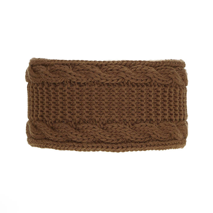 Woman's winter headband brown Bera