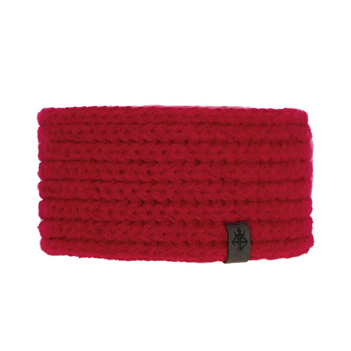 Woman's winter headband red Alexis