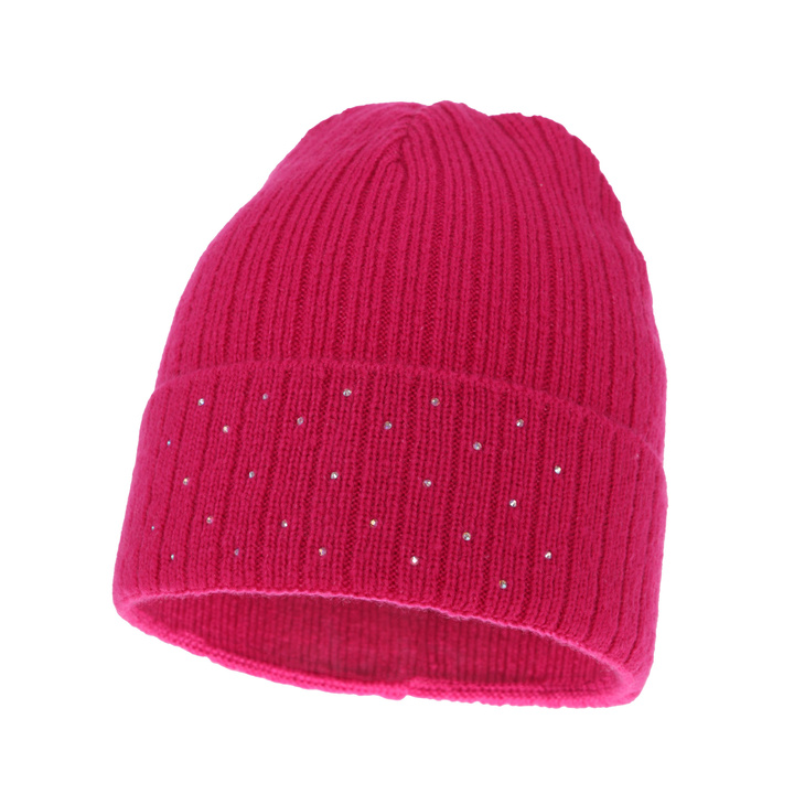 Women's winter hat pink Gizmena