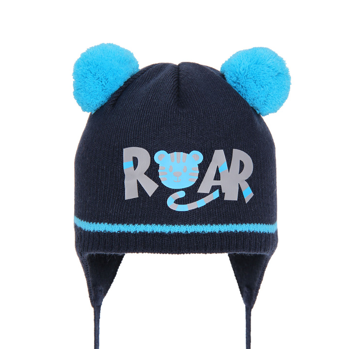 Boy's spring/ autumn hat navy blue Bazyli