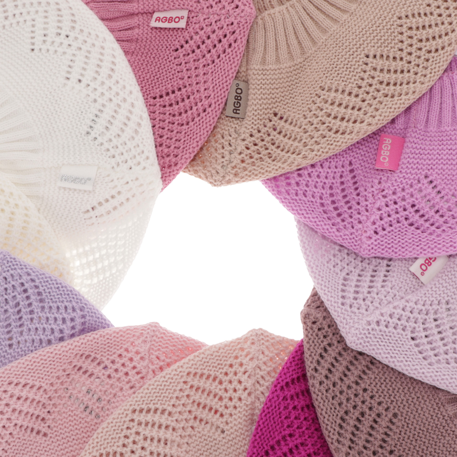 Girl's spring/ autumn beret ecru Filadelfia