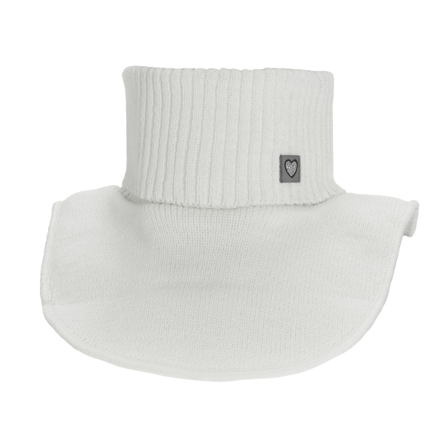 Girl's winter neckwarmer white Rafa