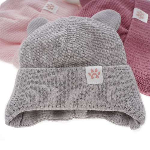Girl's winter hat beige Lala