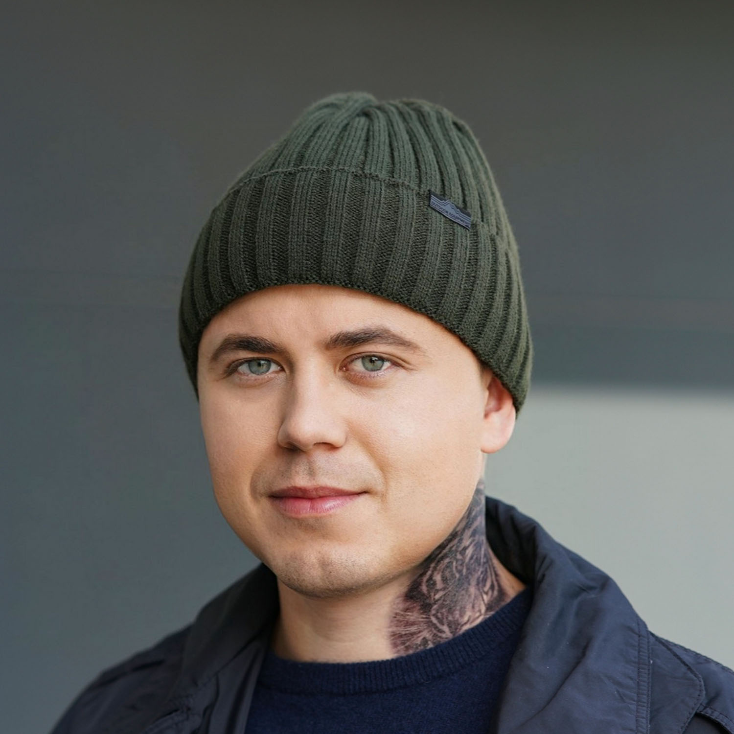 Men's winter hat black Vincent