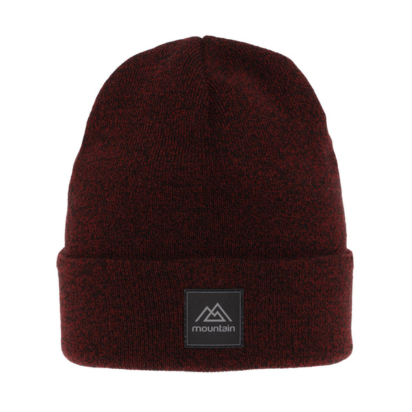 Men's winter hat burgund Lobo