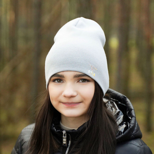 Girl's winter hat pink Estrela