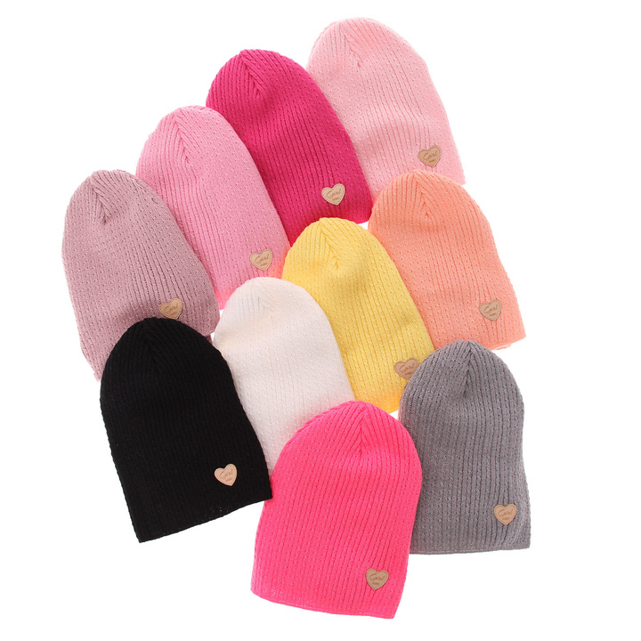 Girl's spring/ autumn set: hat and tube scarf pink Wega