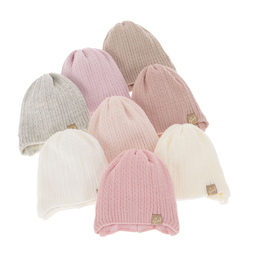 Girl's spring/ autumn hat white Cheri
