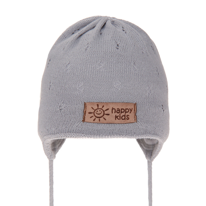 Boy's spring/ autumn hat grey Bobi