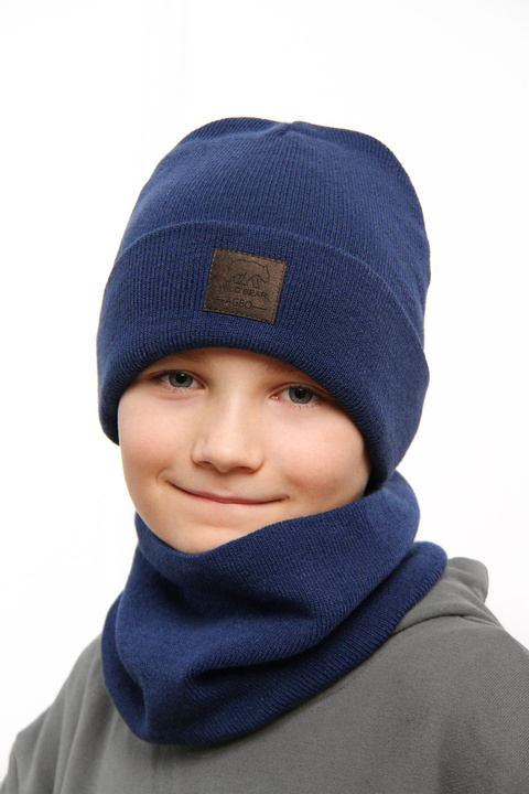 Children's winter hat honey Smerf