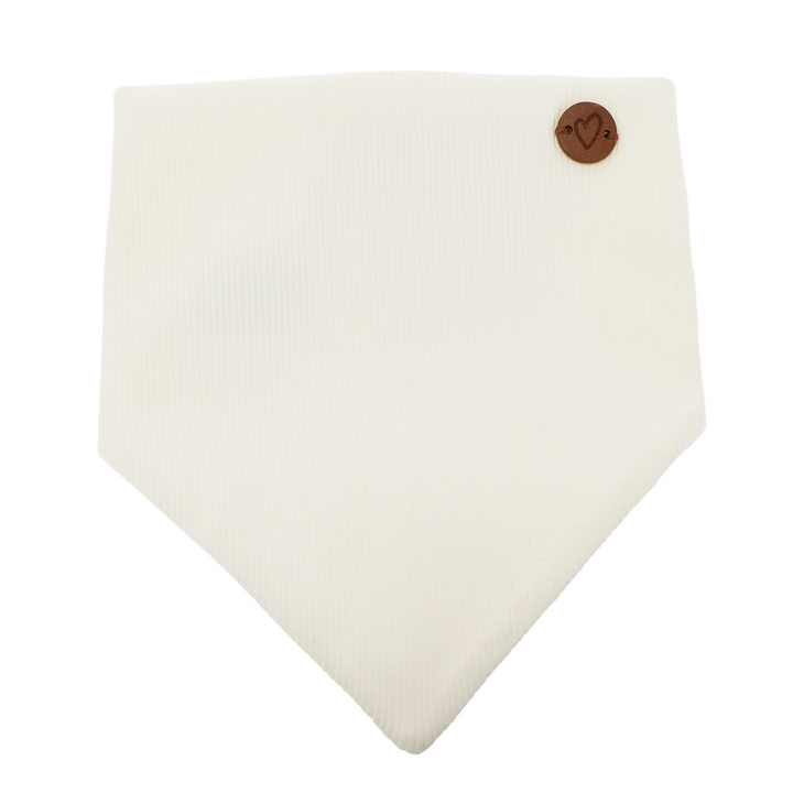 Girl's autumn, spring shawl, ecru, cotton Lucy