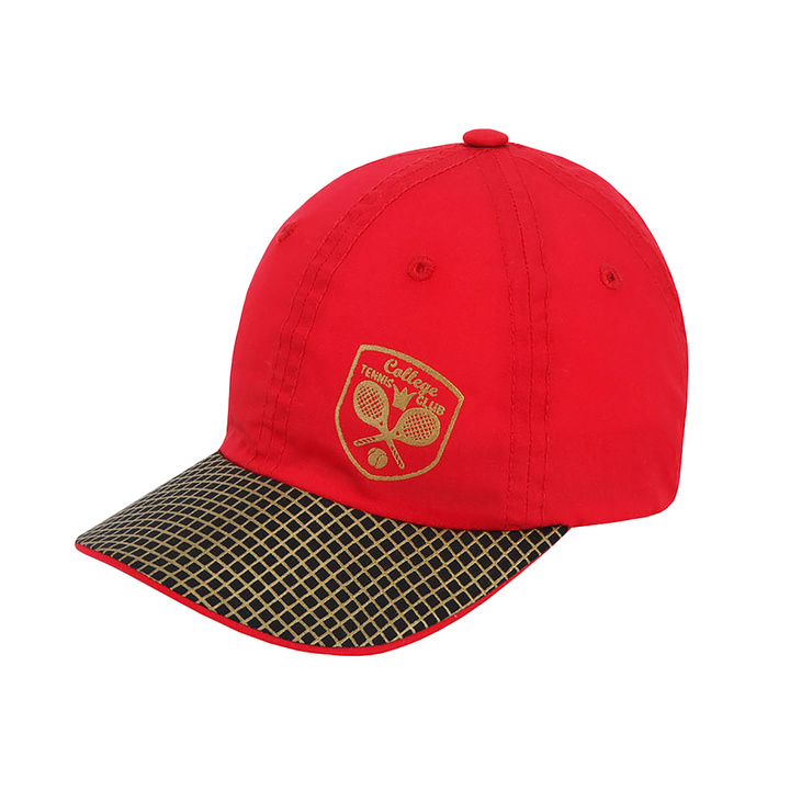 Girl's summer cap red Tennis