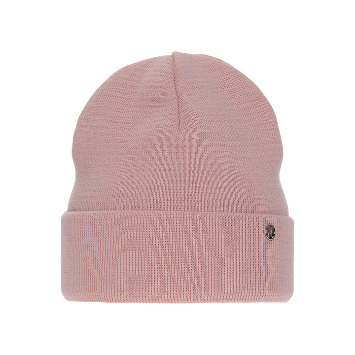 Woman's winter hat pink Silver