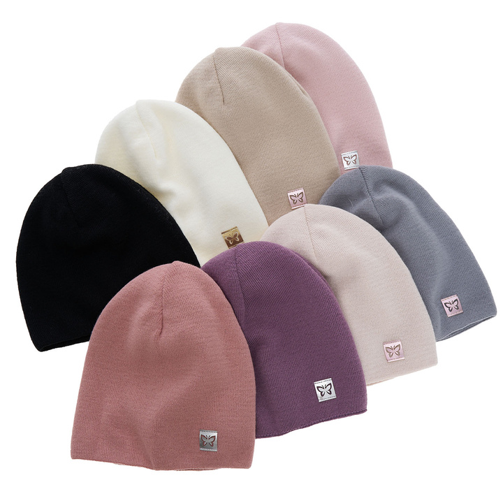 Girl's winter hat pink Afrodit