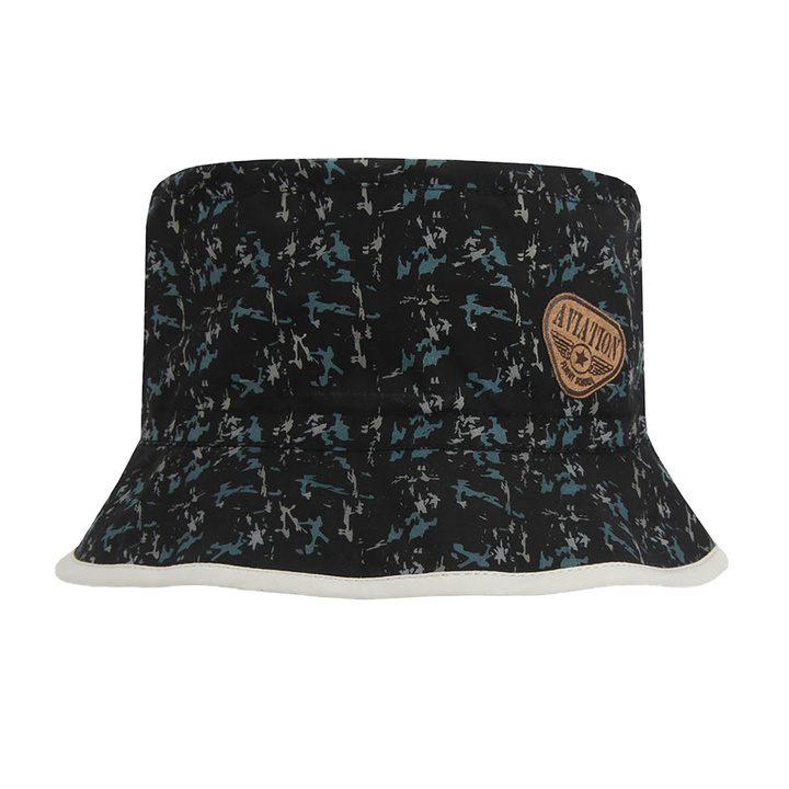 Boy's summer hat black Aviation