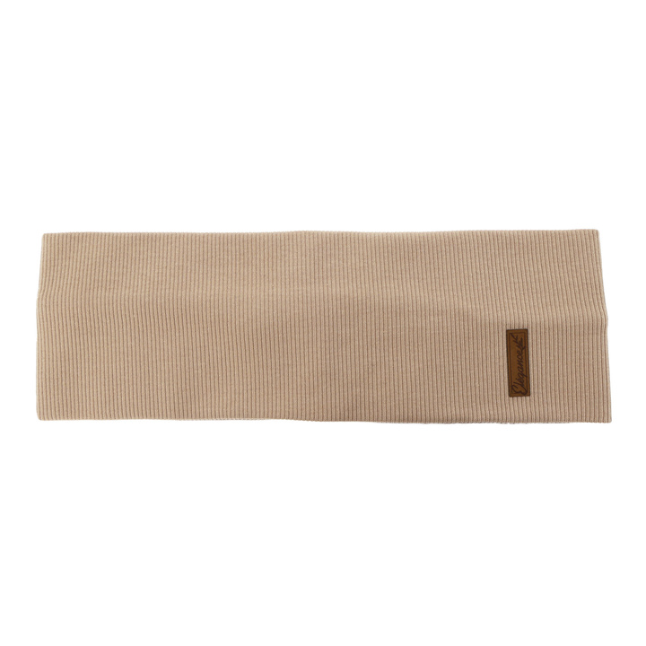 Women's spring/autumn headband beige cotton Sharon