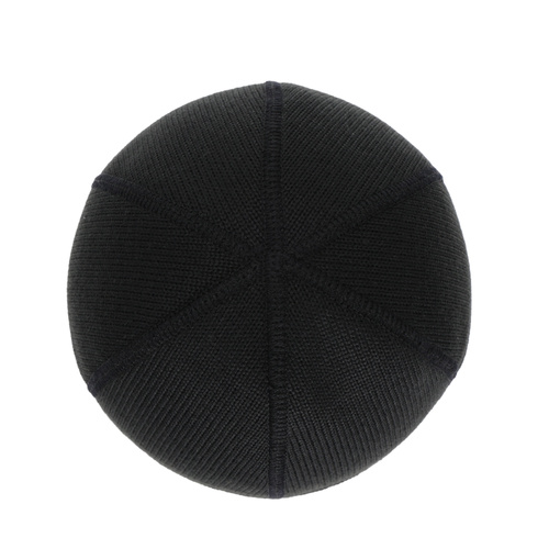 Men's military winter cap, black, double-sided, MON 6Z