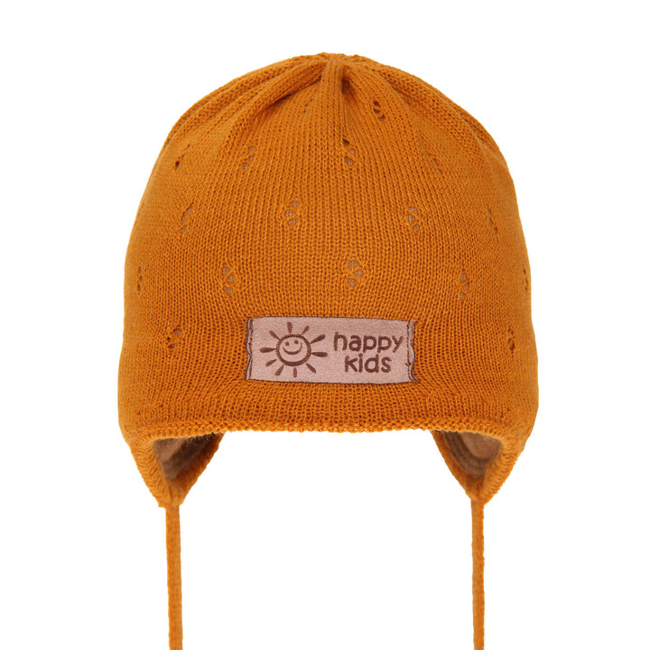 Boy's spring/ autumn hat blue orange Bobi