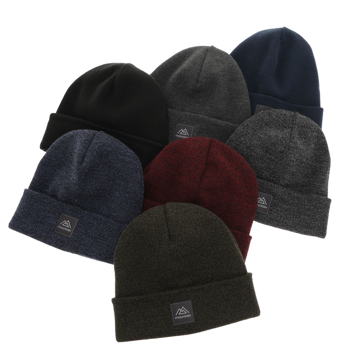 Men's winter hat navy blue Lobo