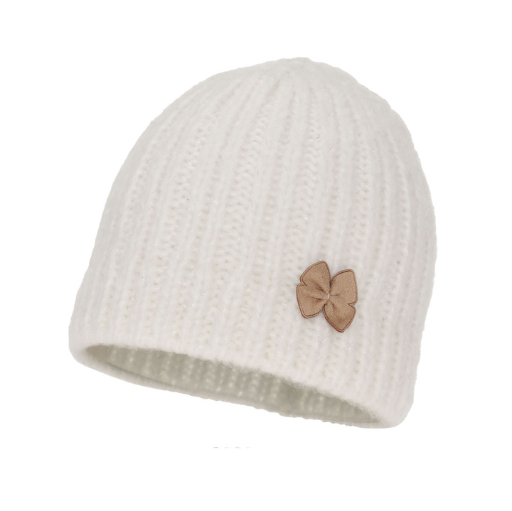 Girl's winter hat, white, Engred