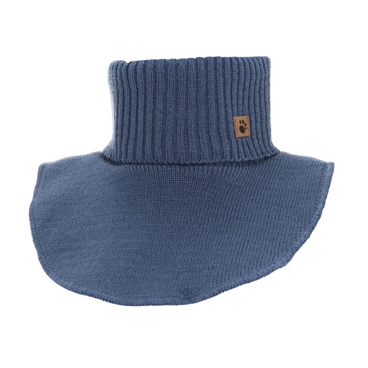 Boy's neck warmer winter, blue, with lining, Lamor