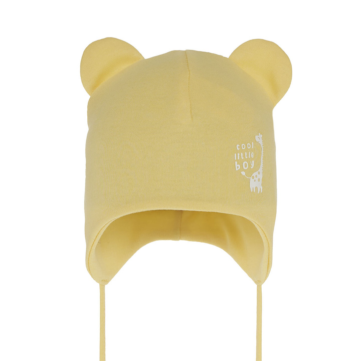 Boy's spring/ autumn hat yellow Figo