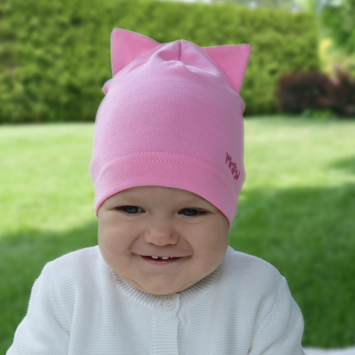 Girl's spring/ autumn hat pink Jaspera