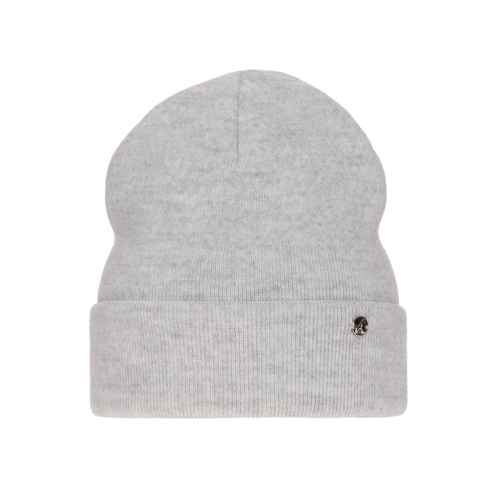 Woman's winter hat grey Silver