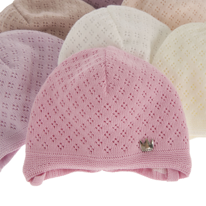 Girl's spring/ autumn hat pink Lidia