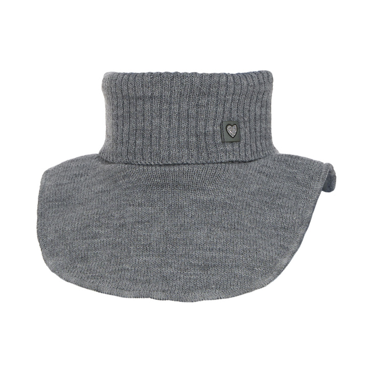 Girl's winter neckwarmer grey Rafa