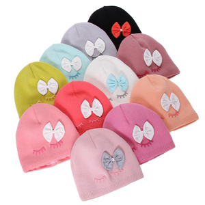 Girl's winter/ autumn hat black Serena