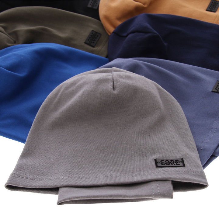 Boy's spring/ autumn set: hat and tube scarf grey Frizi
