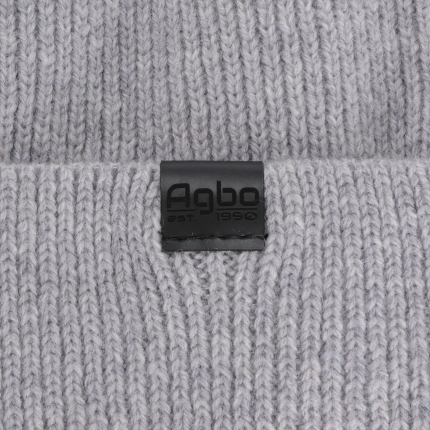 Men's winter hat, grey, with merino wool and cashmere, Arwen