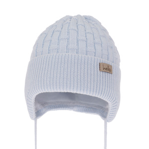 Boy's spring/ autumn hat light blue Farad