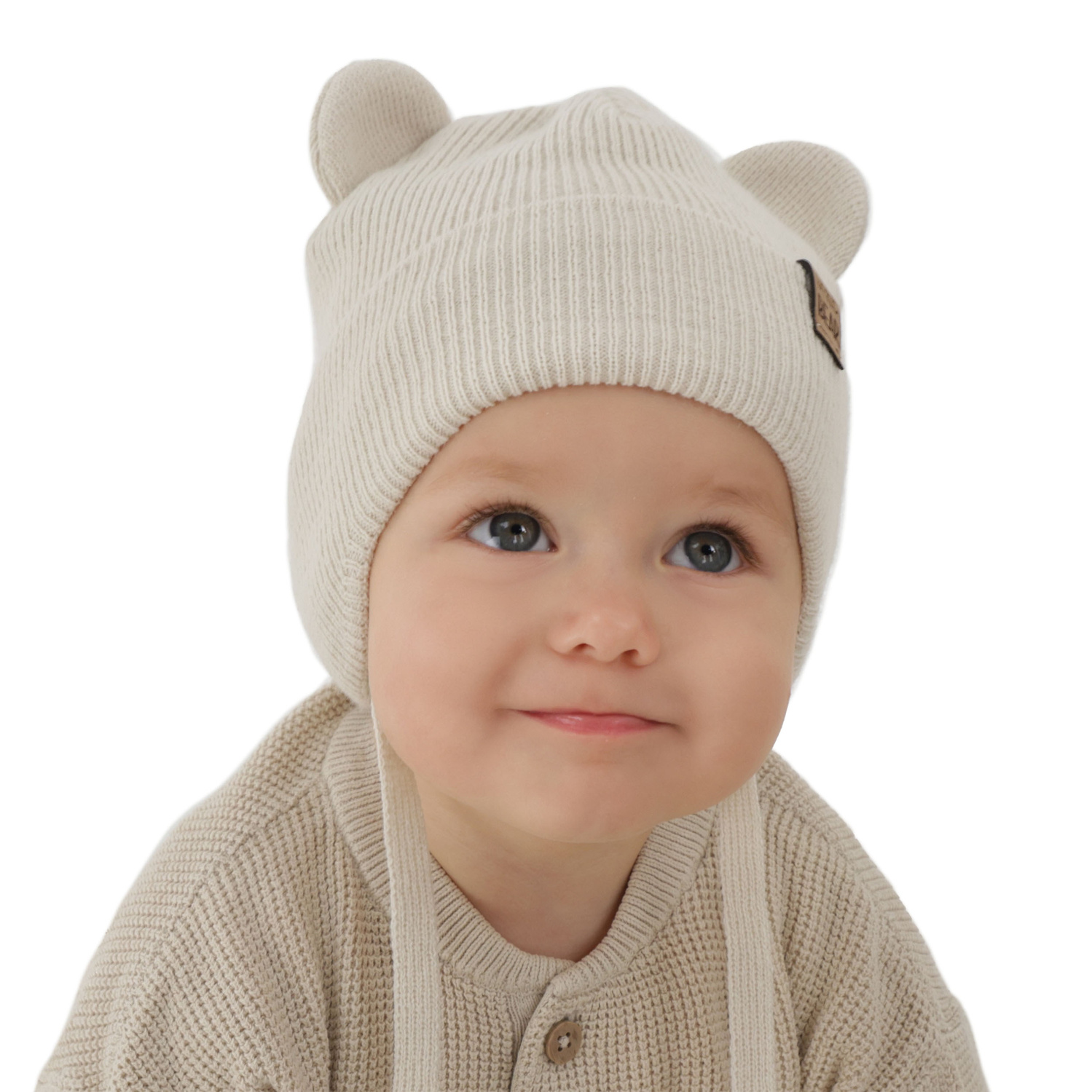 Boy's spring/ autumn hat grey Nikifor